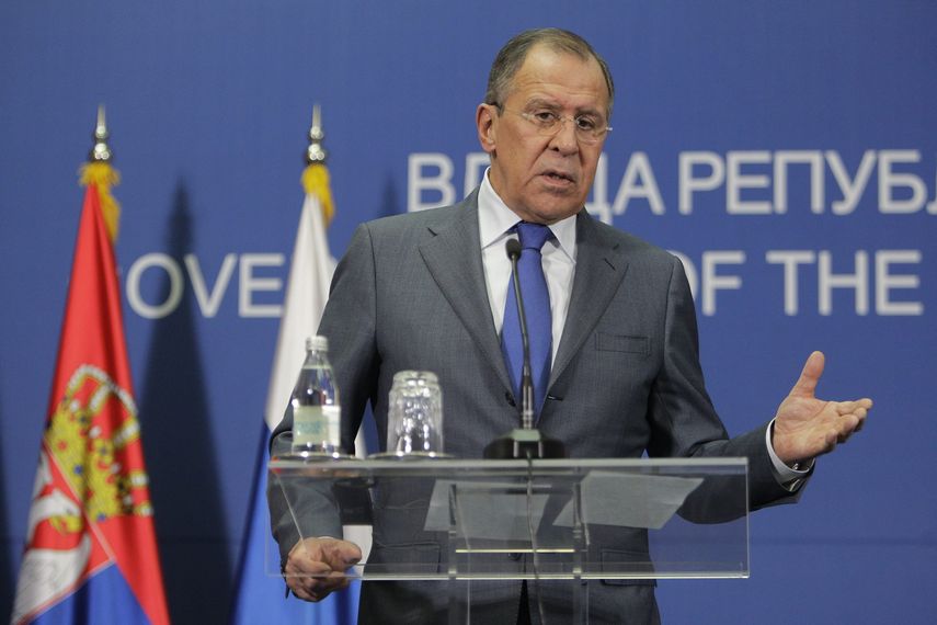 SerguéiLavrov, ministro ruso de Exteriores.
