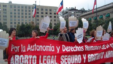 Diversos grupos y ONG han apoyado el proyecto que despenaliza el aborto en Chile.