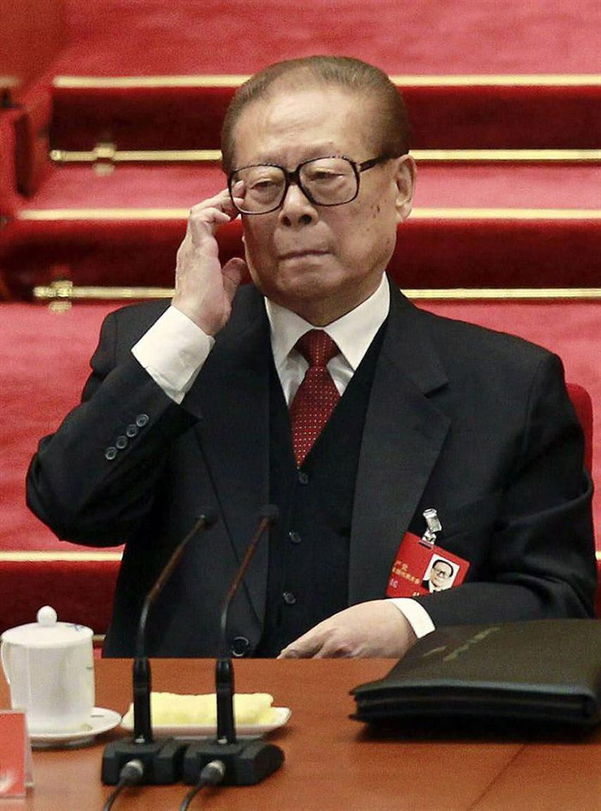 Jiang Zemin gobernó en China desde el 24 de junio de 1989 al 15 de noviembre de 2002