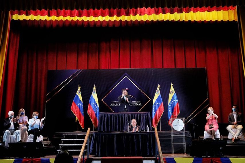 Parte de la sesión de este martes 13 de la Asamblea Nacional de Venezuela.&nbsp;