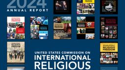Portada del informe anual realizado por la Comisión de Libertad Religiosa Internacional de EEUU (USCIRF)