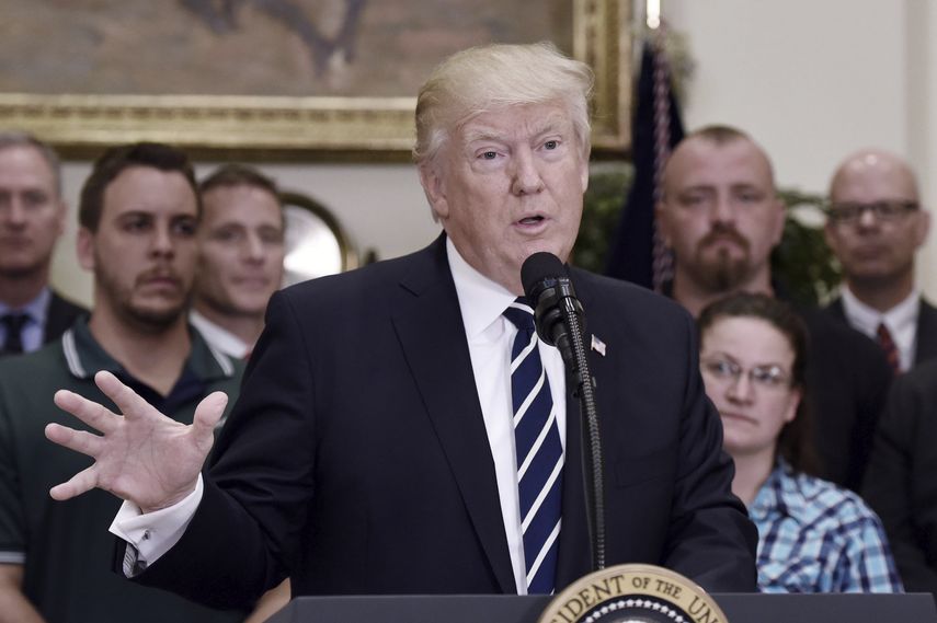 Donald Trump, presidente de Estados Unidos&nbsp;