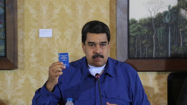 Nicolás Maduro, presidente de Venezuela.