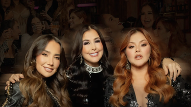 Las cantantes Paola Jara, Arelys Henao y Francy presentan el tema Entre tres.