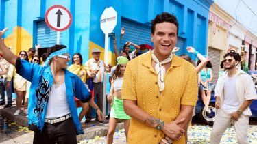El colombiano Silvestre Dangond en el videoclip del tema Ganas de tenerla.