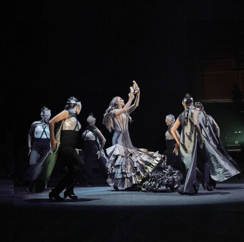 Siudy Garrido en la pieza Bailaora: Mis Pies son mi Voz.&nbsp;