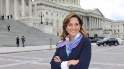 La congresista cubanoamericana María Elvira Salazar.