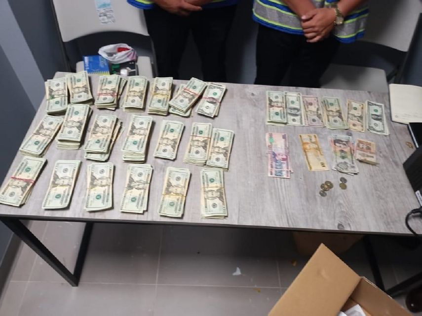 Sorprenden a senadora de izquierda colombiana con gran suma de dinero en Honduras