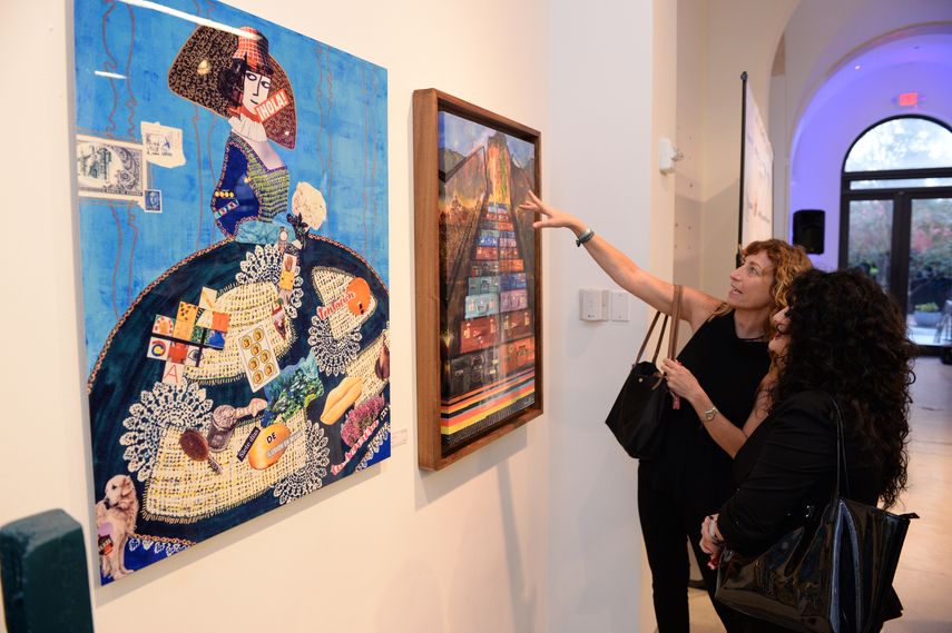 La exposición contó con importantes obras.&nbsp;