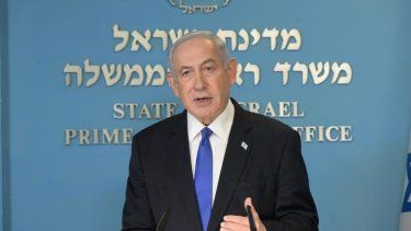 El primer ministro israelí, Benjamin Netanyahu&nbsp;