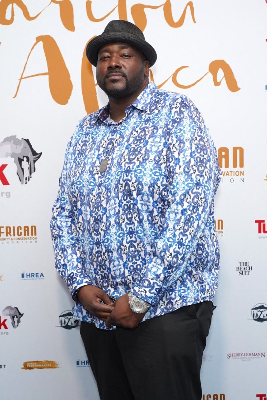 Quinton Aaron asiste a la velada Karibu Africa Hamptons el 19 de agosto de 2022 en Sag Harbor, Nueva York.&nbsp;