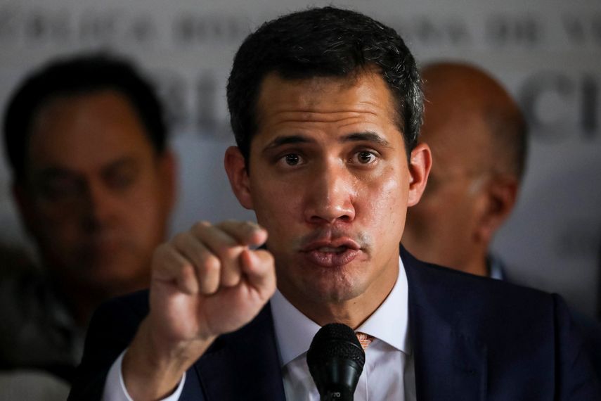 El presidente encargado de Venezuela y titular de la Asamblea Nacional, Juan Guaidó.