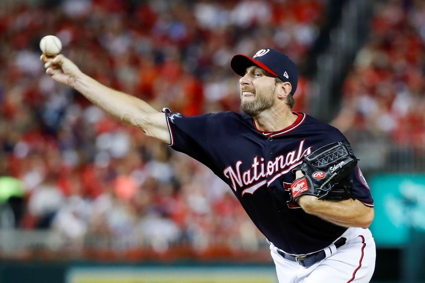 Scherzer, quien calentó en el brazo en el bullpen durante el Juego 6, dijo que está listo luego de ser descartado para el Juego 5 en Washington el domingo por espasmos en el cuello