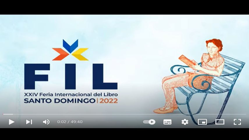 Imagen de la inauguración de la XXIV Feria Internacional del Libro Santo Domingo.