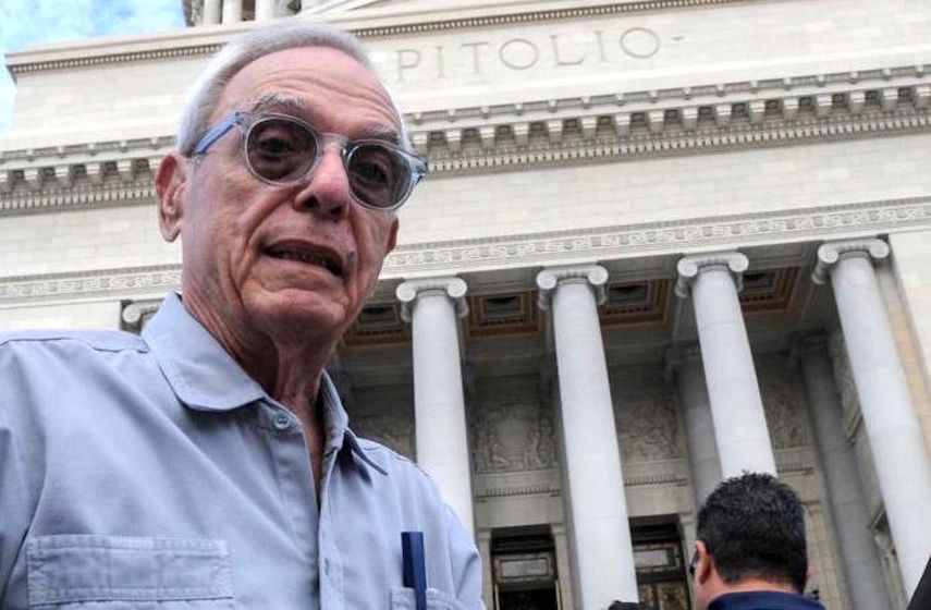 El historiador cubano Eusebio Leal Spengler. 