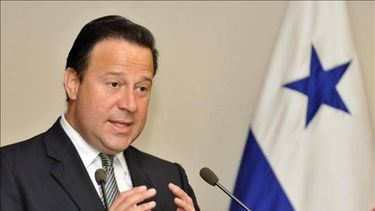 Juan Carlos Varela, presidente de Panamá.