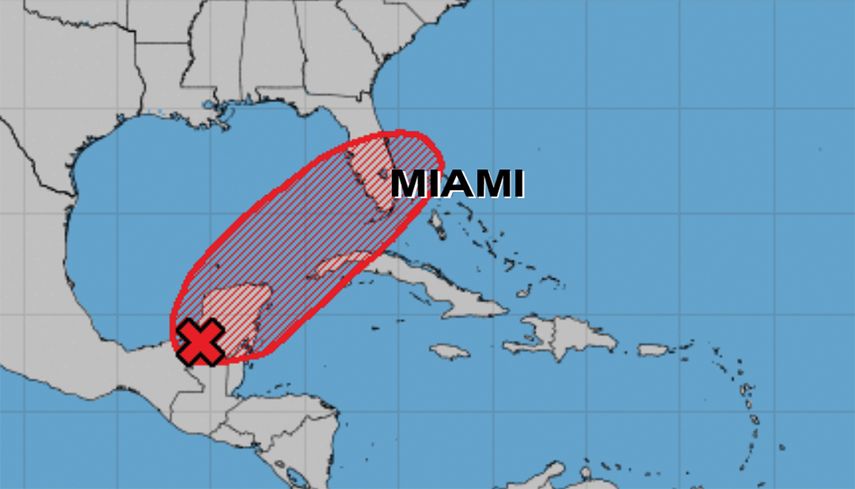 Los remanentes del huracán Agatha podrían regenerar otro ciclón y dirigirse a Florida.
