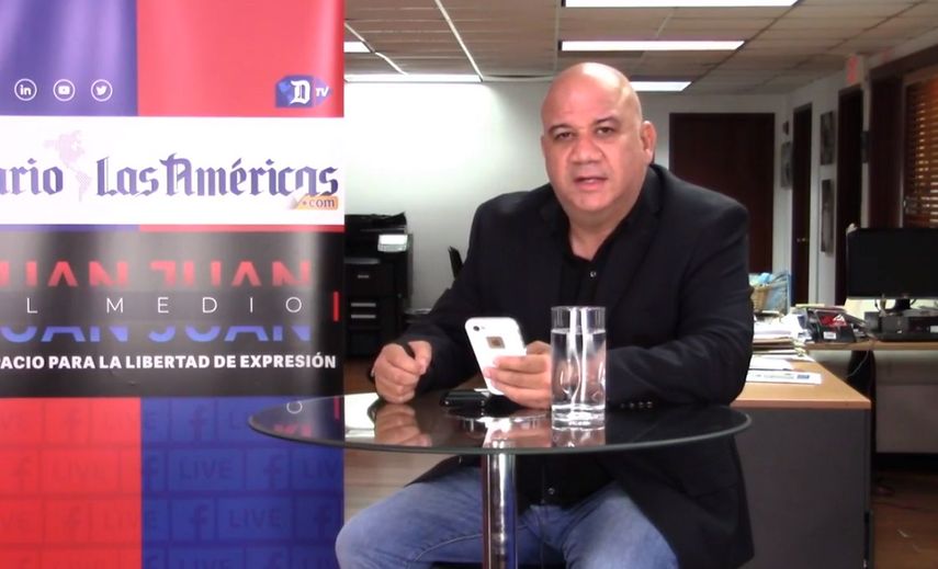 Juan Juan Almeida presenta su programa de entrevistas y debate desde la redacción de DIARIO LAS AMÉRICAS.