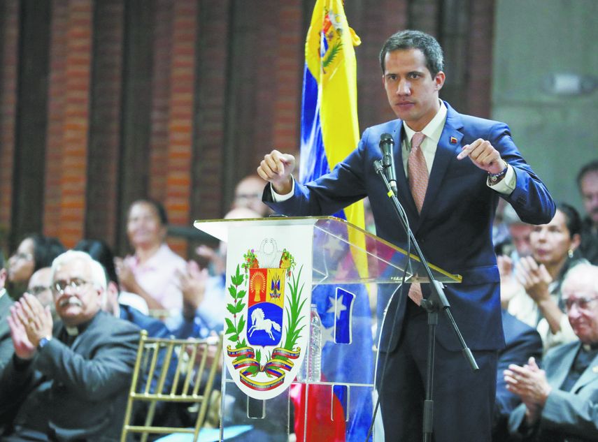 El presidente encargado de Venezuela, Juan Guaidó, ha insistido en que las amenazas no lo harán cambiar los objetivos que se han trazado.