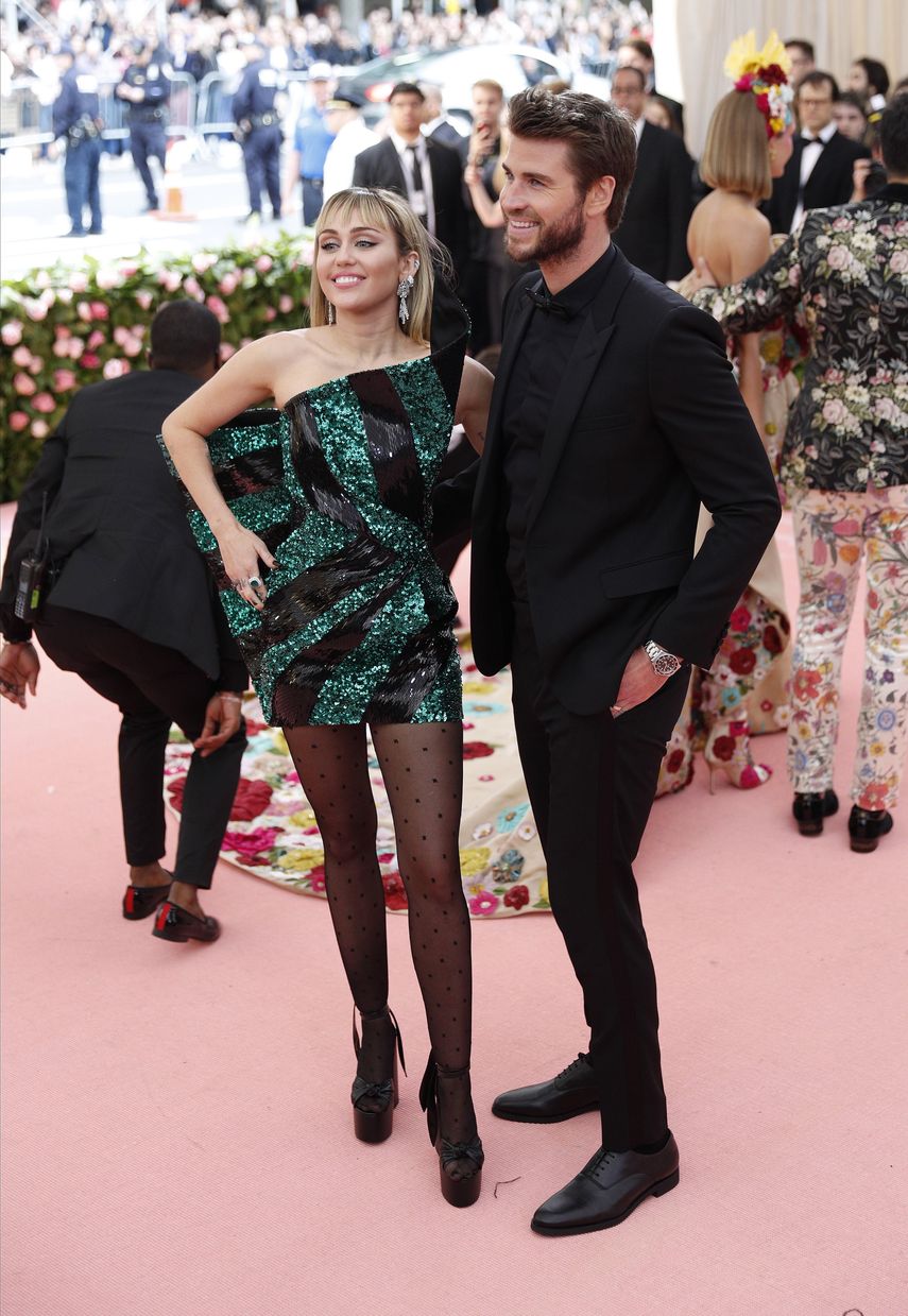 Miley Cyrus y Liam Hemsworth.