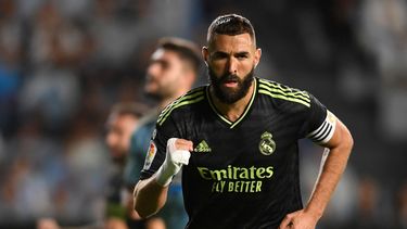 El francés Karim Benzema durante el triunfo del Real Madrid en la segunda jornada de La Liga