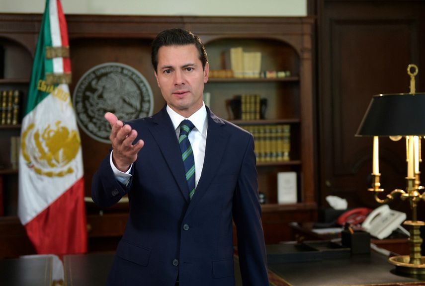 El presidente de México, Enrique Peña Nieto.&nbsp;