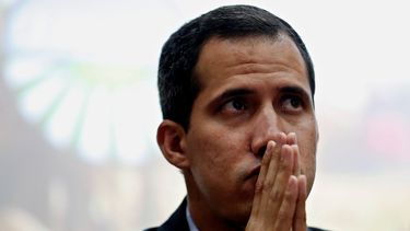 El presidente encargado de Venezuela, Juan Guaidó.