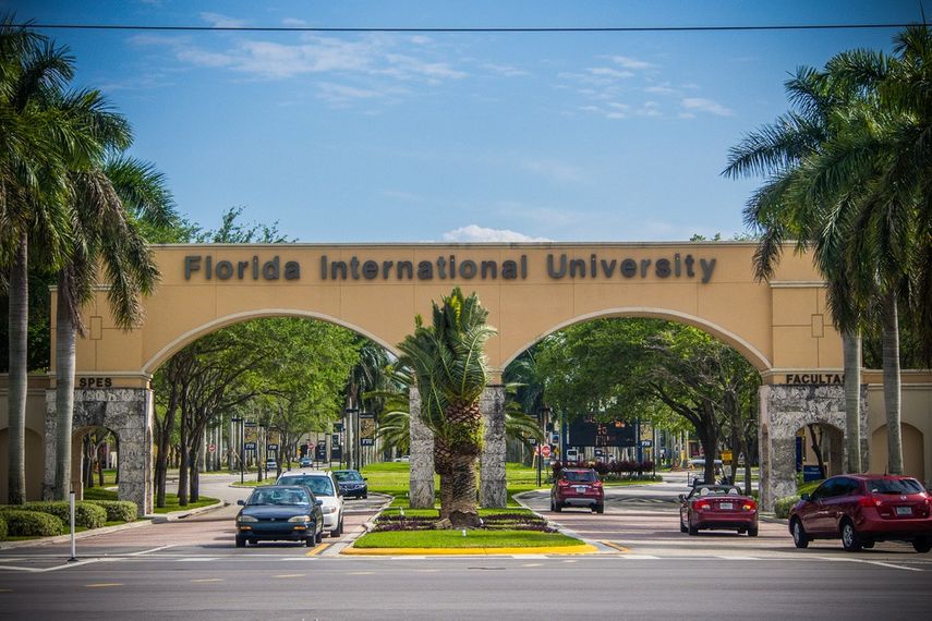Fachada de la Universidad de la Florida.&nbsp;