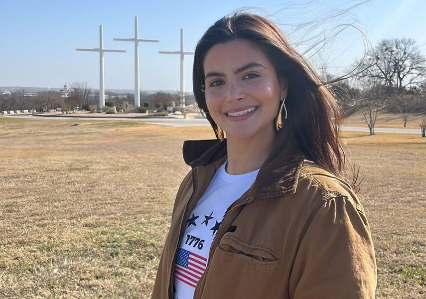 Valentina Gómez, excandidata al Congreso de Estados Unidos, por Texas, es una influencer conservadora.