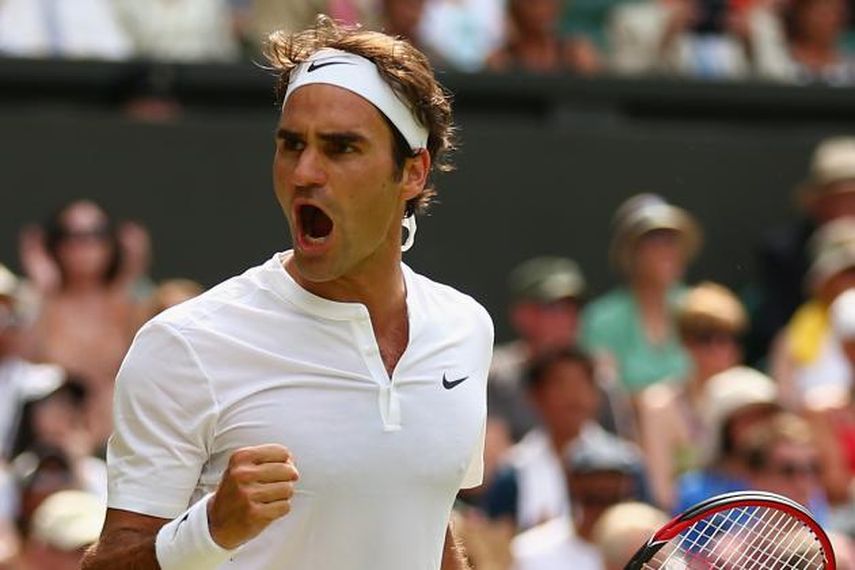 Federer avanzó a octavos de final del Grand Slam