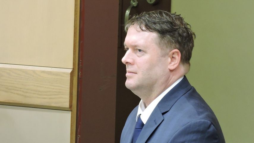 Imagen publicada por el diario Sun Sentinel, en septiembre de 2016, cuando un juez anuló el primer juicio contra el veterano Thomas Maffei.