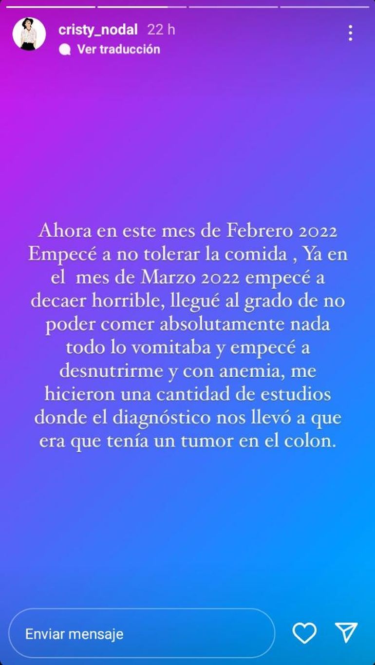 Mamá de Nodal narra que vivió milagro tras diagnostico de cáncer.