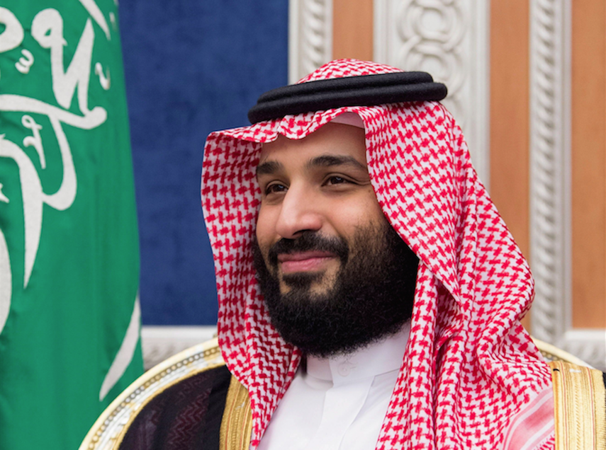 El príncipe heredero saudí, Mohamed bin Salman.  