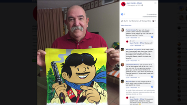 El cineasta y caricaturista cubano Juan Padr&oacute;n.&nbsp;