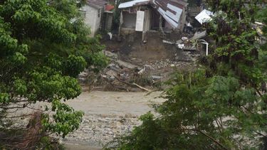 Inundaciones en la localidad de Moca (República Dominicana) causadas por las&nbsp;lluvias