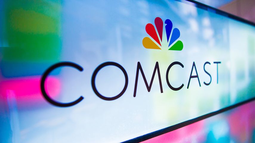 Logo de la compañía Comcast.&nbsp;