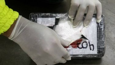 Panela de cocaina detectada por las autoridades de Colombia.&nbsp;