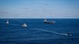 El portaaviones de Estados Unidos, Nimitz, el Ala Aérea Embarcada, el USS Gridley y el USNS Patuxent (T-AO 201) constituyen la máxima expresión de alistamiento y presencia, de un alcance y letalidad inigualables, y de ventaja estratégica El portaaviones de Estados Unidos, Nimitz, el Ala Aérea Embarcada, el USS Gridley y el USNS Patuxent (T-AO 201) constituyen la máxima expresión de alistamiento y presencia, de un alcance y letalidad inigualables, y de ventaja estratégica
