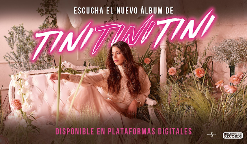 Tini Stoessel presenta su nuevo álbum Tini, Tini, Tini.&nbsp;