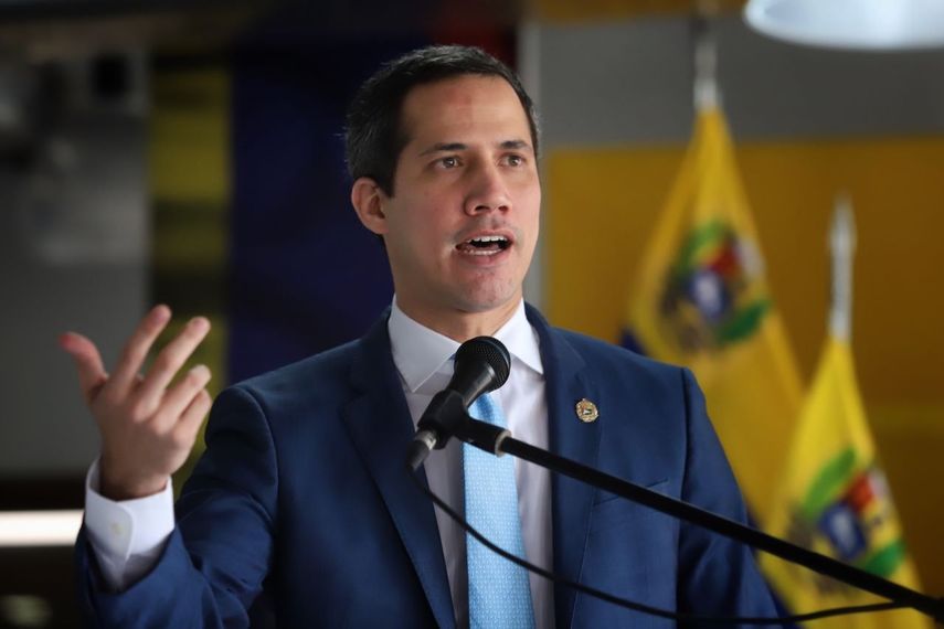 Juan Guaidó, líder opositor venezolano.