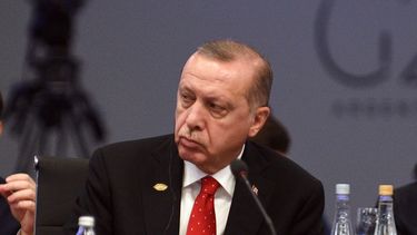 El presidente de Turquía,&nbsp;Recep Tayyip&nbsp;Erdogan, durante la celebración de la cumbre del G20 en Argentina.