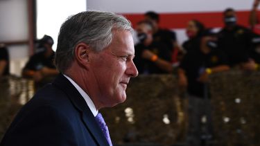 El jefe de despacho de la Presidencia, Mark Meadows, en el Capitolio.&nbsp;