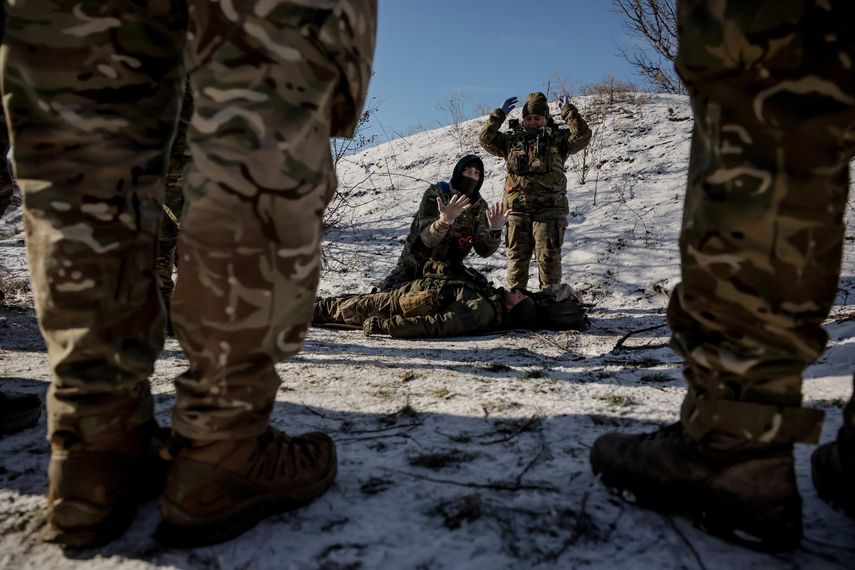 Fuerzas militares de Ucrania.&nbsp;