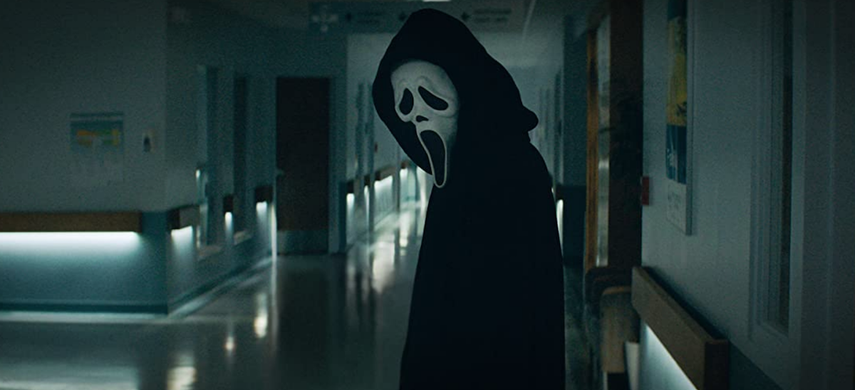 Escena de la nueva película de terror de Paramount Pictures, Scream.