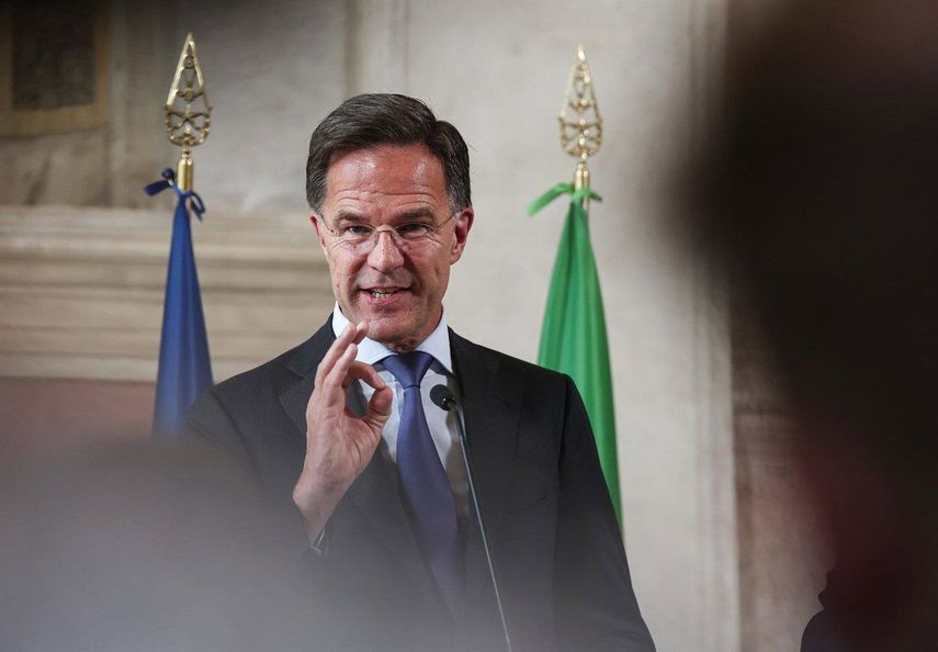 El secretario general de la OTAN, Mark Rutte.