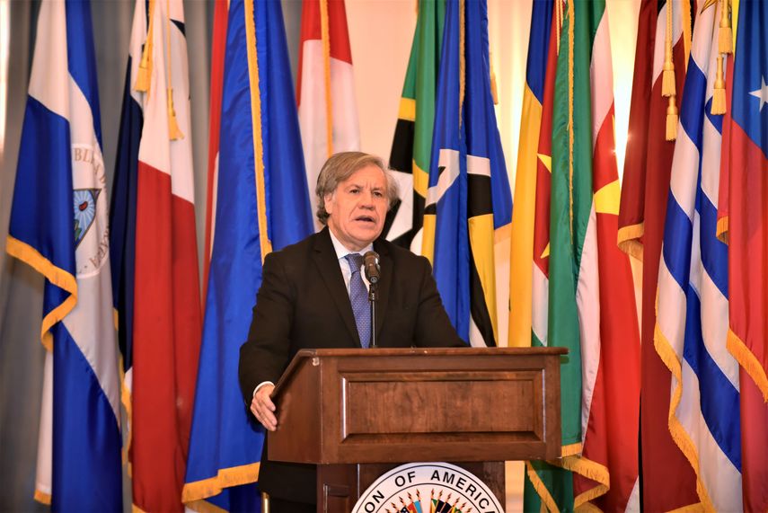 El secretario general de la OEA, Luis Almagro.