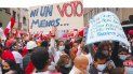 Simpatizantes de la candidata Keiko Fujimori se manifiestan en la ciudad de Lima, Perú. Simpatizantes de la candidata Keiko Fujimori se manifiestan en la ciudad de Lima, Perú.