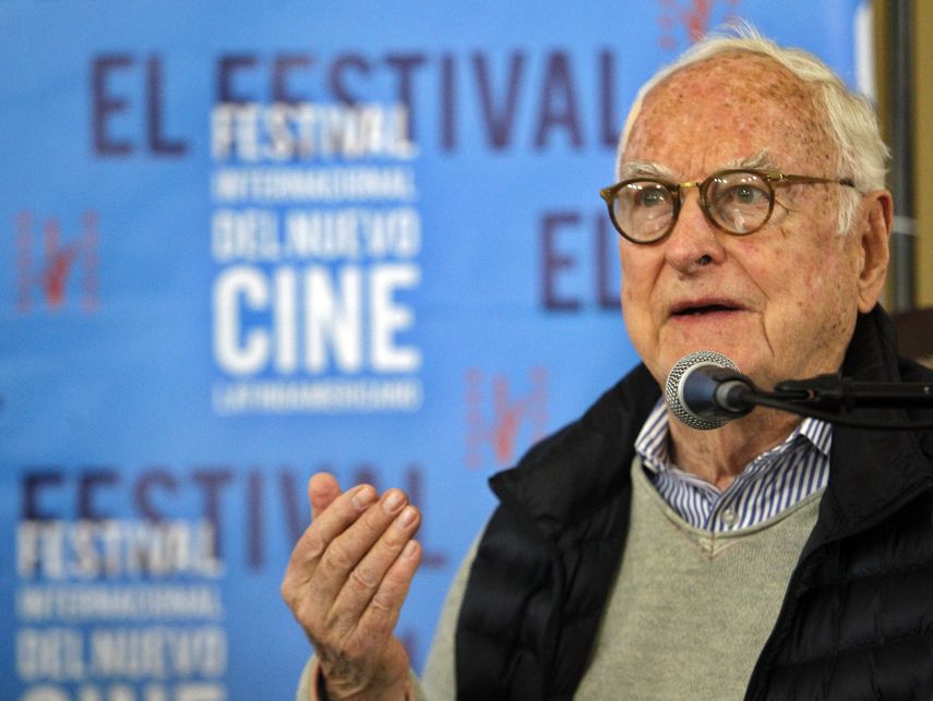 El cineasta norteamericano James Ivory.&nbsp;