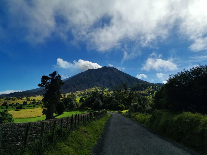 Volc&aacute;n Turrialba en Cartago, Costa Rica.