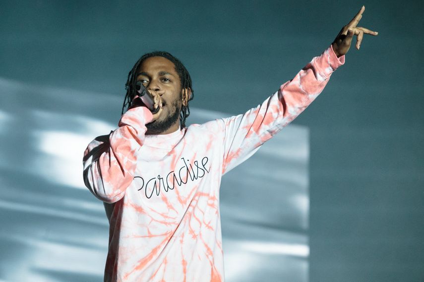 En esta foto de archivo tomada el 8 de octubre de 2016, el rapero Kendrick Lamar se presenta durante el Festival de Música Austin City Limits 2016 en Zilker Park en Austin, Texas.&nbsp; &nbsp;